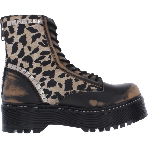 Steve Madden Shoes - Steve Madden Avenger Leopard Studded Boat